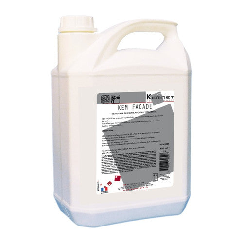 Kemnet KEM FACADE nettoyant alcalin façades ref 0034 bidon 5L
