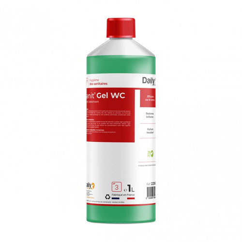 Gel WC détartrant parfumé menthe SANIT'GEL WC DAILYK START-Flacon 1l