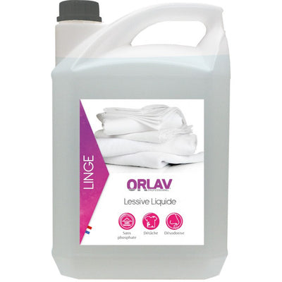 Lessive liquide enzymatique ORLAV 201 Douceur Cocoon bidon 5L