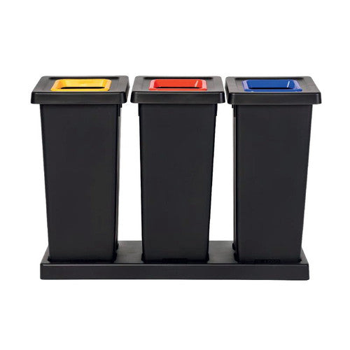 Kit complet tri sélectif FIT 3x50L avec socle