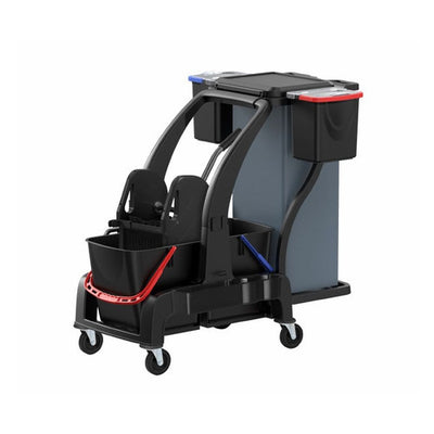 Chariot lavage ménage BLACK Guialto 5400/B avec presse à mâchoires