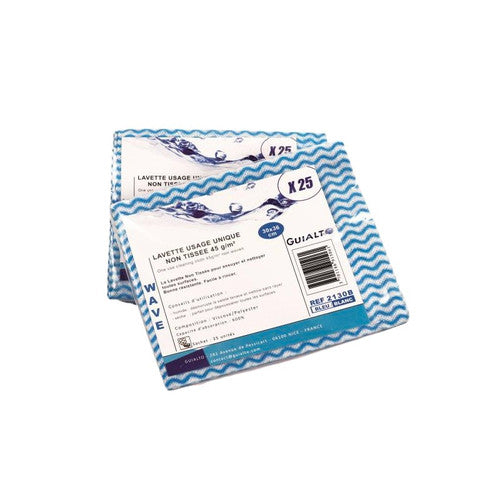 Lavette à usage unique non tissé 45g - 30x36 - Ct. de 500