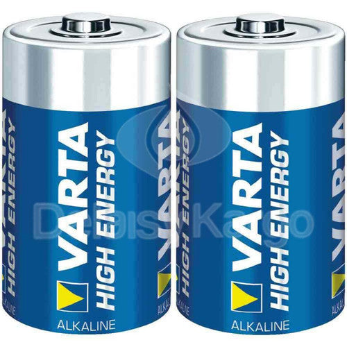 Pile alcaline LR14 format C Varta Long-life Power, paquet de 2