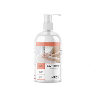 Crème lavante parfum amande LAV'MAINS DAILYK flacon pompe 500 ml