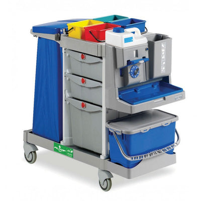 Chariot de ménage DME ALPHA EQUODOSE 5694 vue ensemble