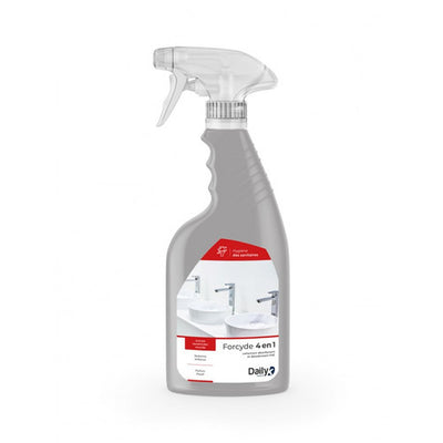 Spray FORCYDE 4en1 DAILYK PREMIUM nettoyant désinfectant sanitaire 750ml