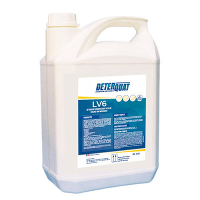 Détergent désinfectant chloré DETERQUAT LV6 bidon 5L