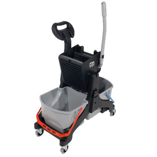 Chariot lavage double seaux MMT1616 ReFlo Presse+seau 5L
