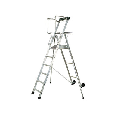 Plate-forme individuelle roulante Centaure PL6 6 marches avec stabilisateur