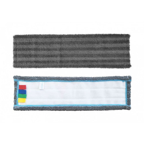 Frange microfibre fine CONFORT Velcro 40cm CIF ref 131708 gris