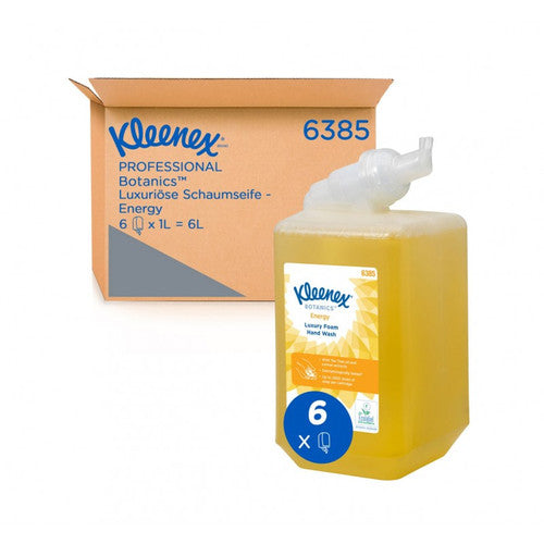 Savon mousse Ecolabel KLEENEX® Botanics Luxury cartouche 1L - Ct. 6