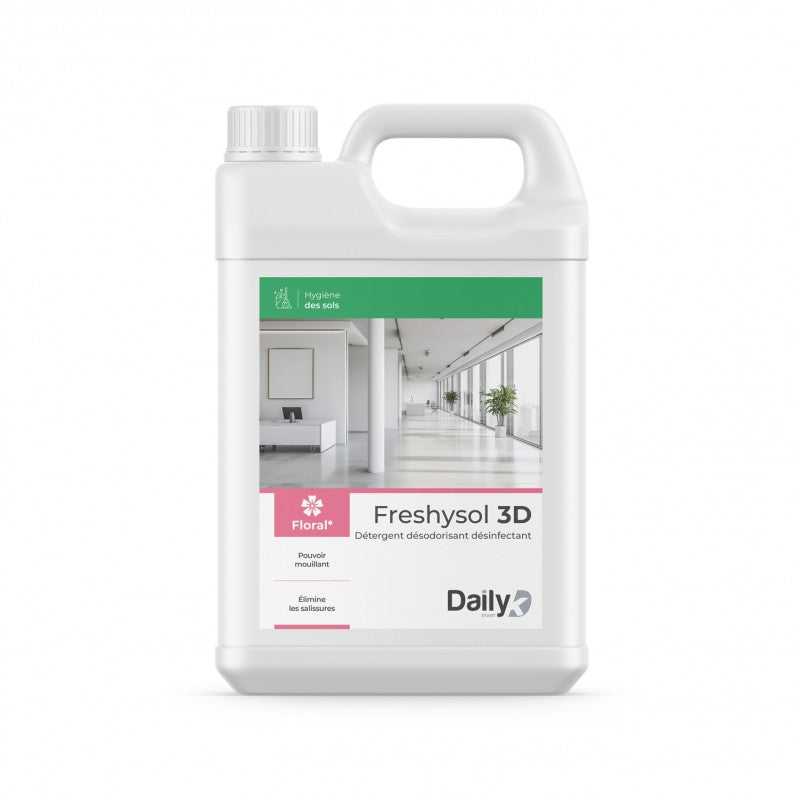 FRESHYSOL 3D Détergent Désin. Déso. DAILYK START - Bidon 5L