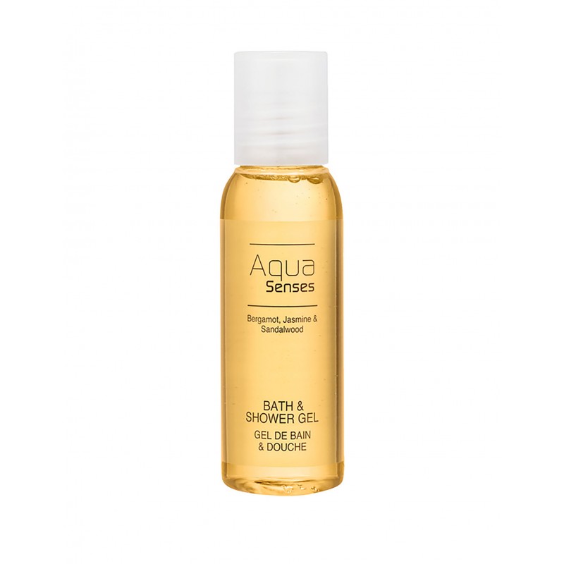 Gel douche Aqua Senses 35ml colis 300 flacons Ada Cosmetics