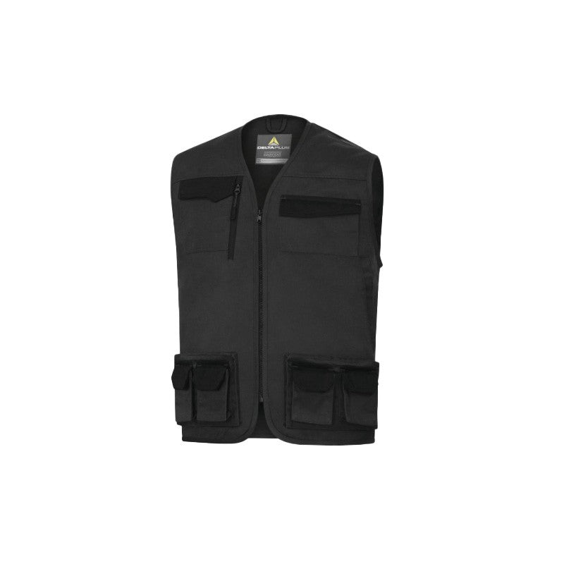 Gilet de travail Delta Plus M2GI3 polycoton multipoches