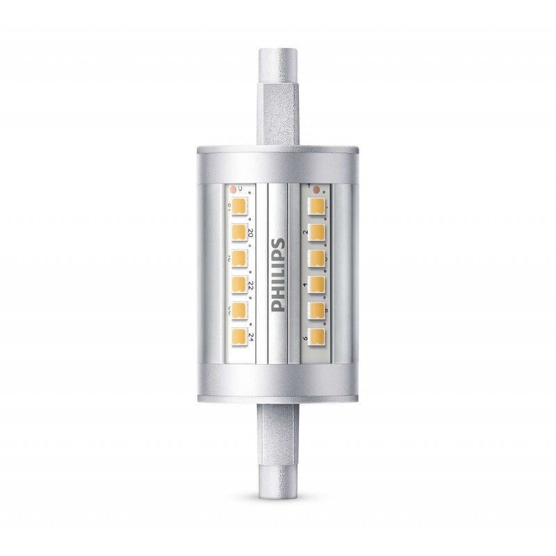 Lampe LED Crayon R7s 78mm 7,5-60W WH