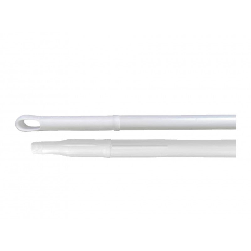 Manche ergo monobloc 140cm Ø32mm / Embout à vis / Gamme alimentaire