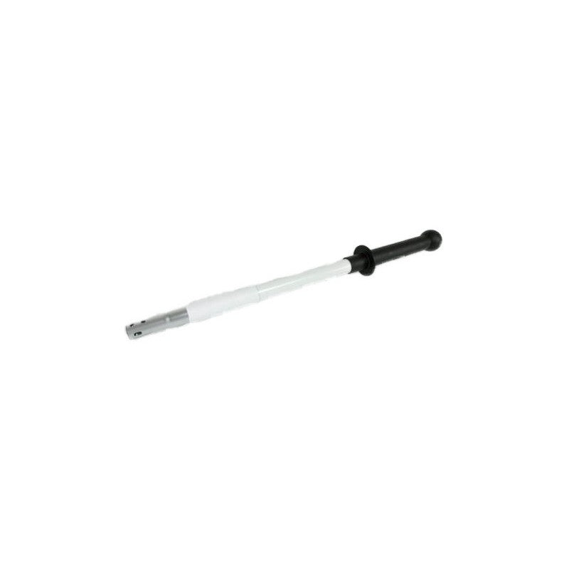 Manche télescopique ergonomique - blanc -66,5 cm à 101 cm