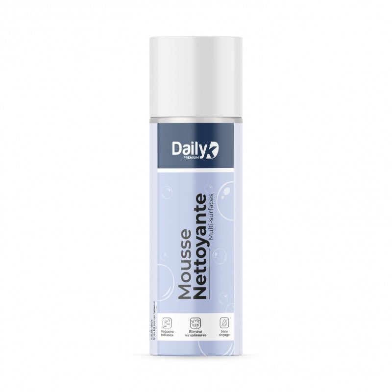 Mousse nettoyante multi-surfaces DailyK Premium- Aérosol 500ml