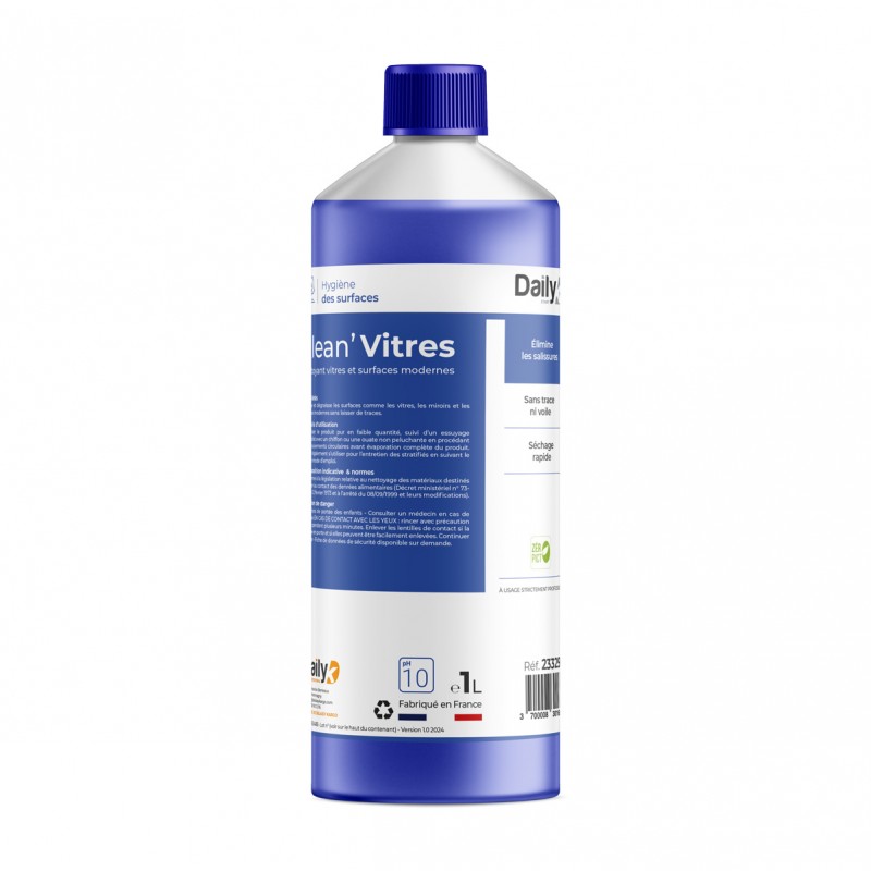 KLEAN'VITRES Nettoyant vitres DAILYK START - Bidon 1L