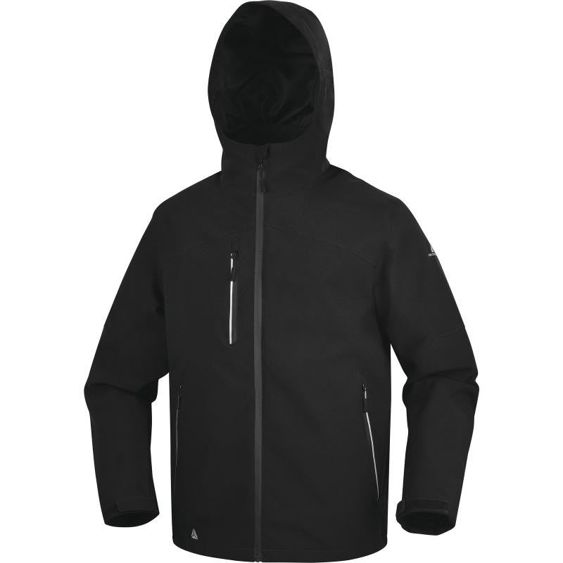 Parka 3 en 1 EOLE2 imperméable respirant stretch noir Delta Plus