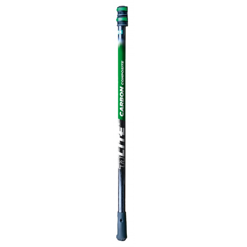 Perche télescopique nLITE Carbon composite 2 elements 1,60m