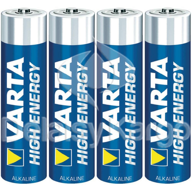 VARTA LR06 AA pile alcaline technologie Zn-MnO2