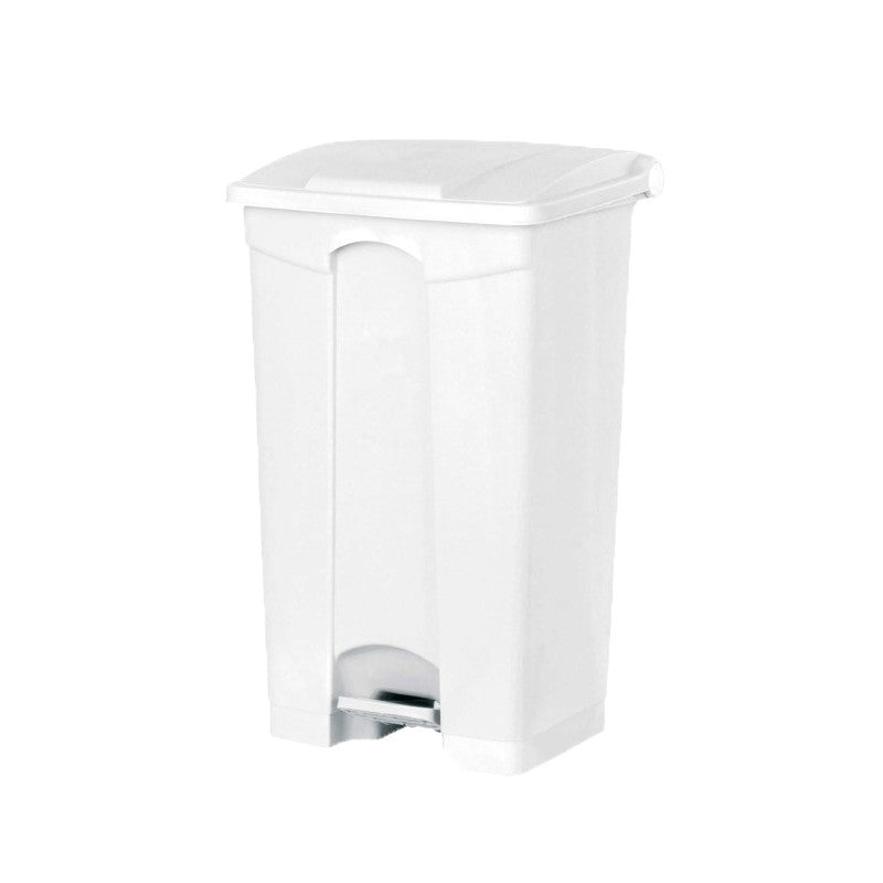 Poubelle à pédale 50L usage collectivité cuisine professionnelle