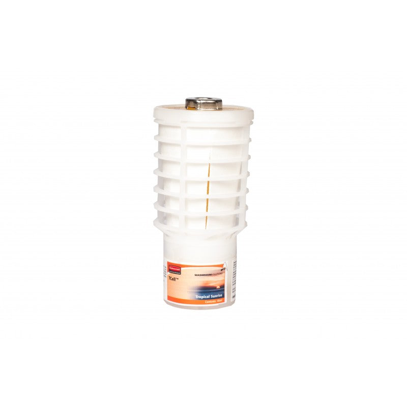 Recharge parfum TCell eaux fraiches Rubbermaid blanche