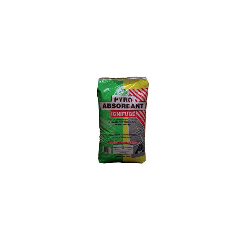 Sciure végétale ignifugée - Sac 40L
