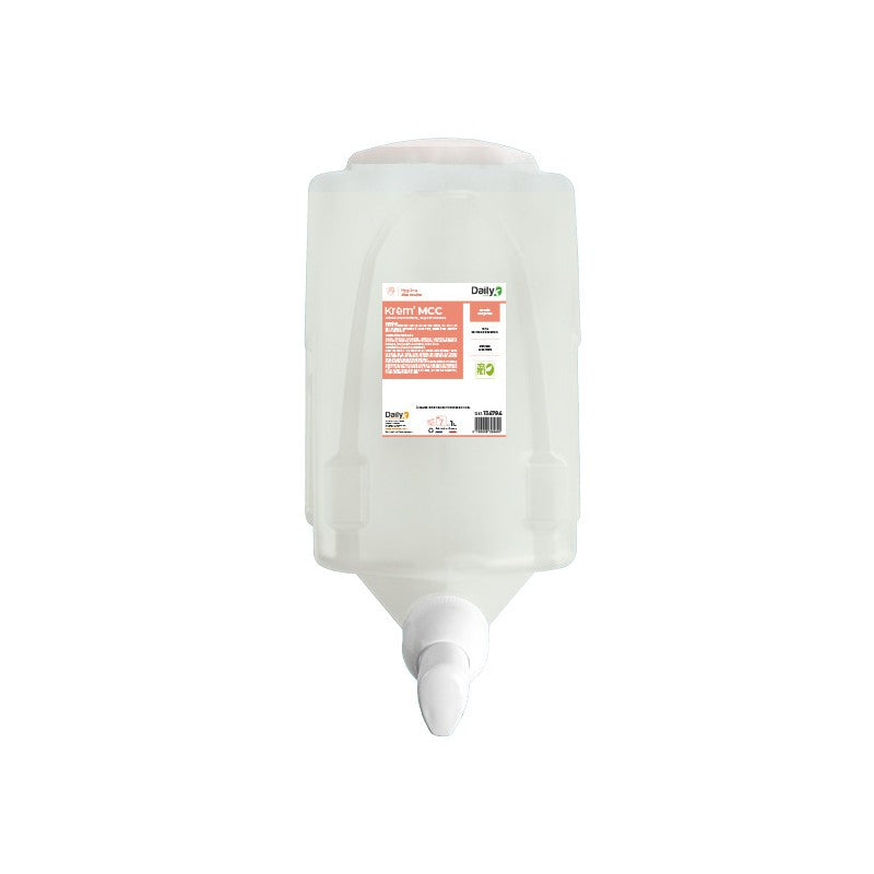 Crème lavante Mains Corps Cheveux KREM'MCC DAILYK GREEN - Ct 6x1000ml