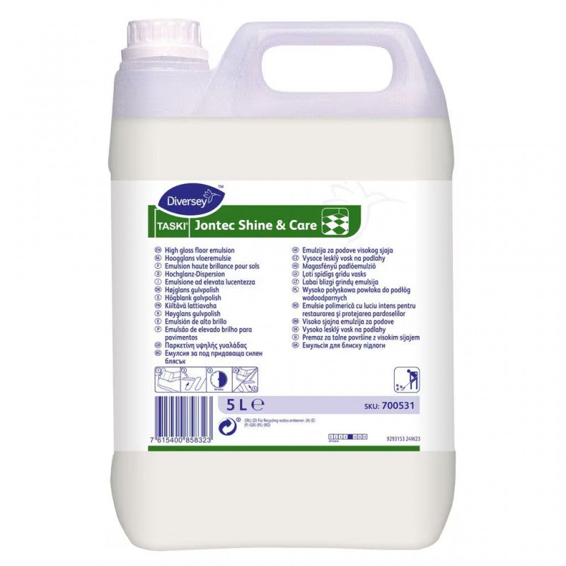 Emulsion haute brillance TASKI Jontec Shine Care bidon 5L
