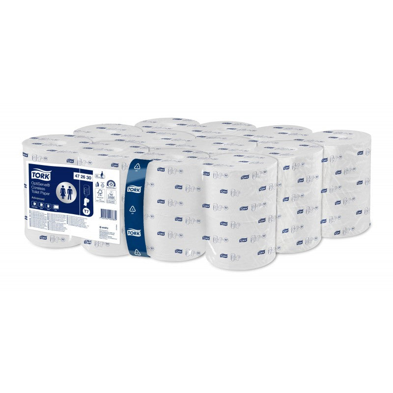Tork PH sans mandrin colis 24 rouleaux recyclé