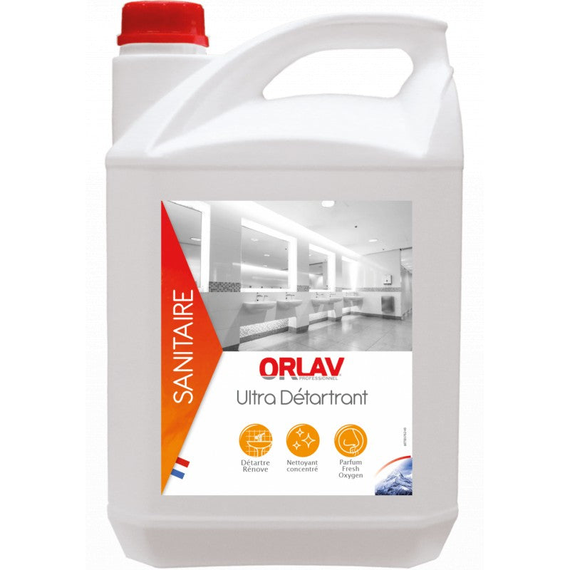 ORLAV détartrant acide sulfamique phosphorique bidon 5L