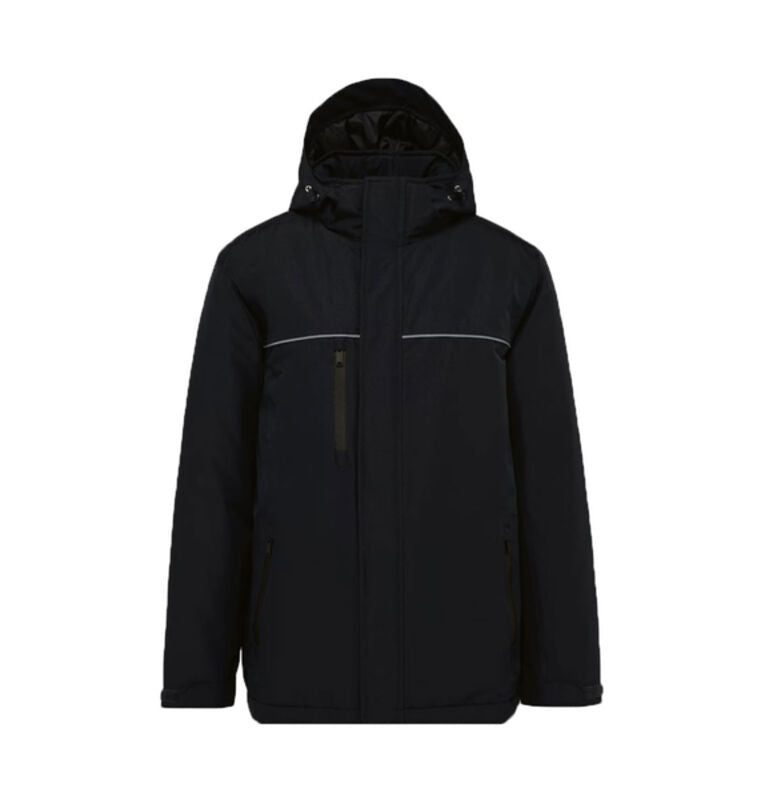 Parka performance à capuche unisexe (XS à 5XL) — Noir / L