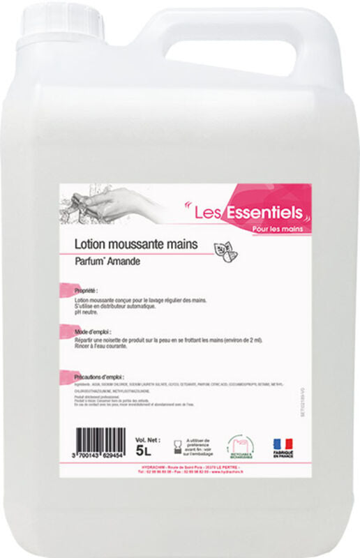 LES ESSENTIELS Lotion moussante mains  -Bidon 5L