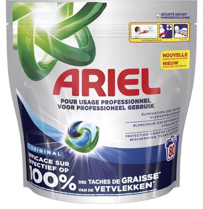 Lessive pods ARIEL All in 1 régulier 80 doses - Sachet