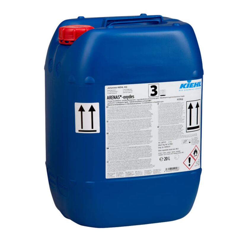Désinfectant agent de blanchiment dosage auto ARENAS OXYDES -20L