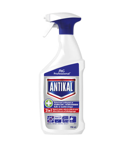 Anti-calcaire bactéricide&virucide ANTIKAL professional-Spray 750ml