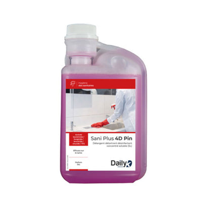 Détartrant Désinfectant SANI PLUS 4D Pin DailyK Premium - Doseur 1L