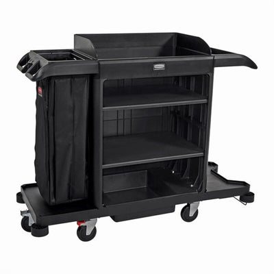 Chariot hotelier d'étage grande capacité +1 sac