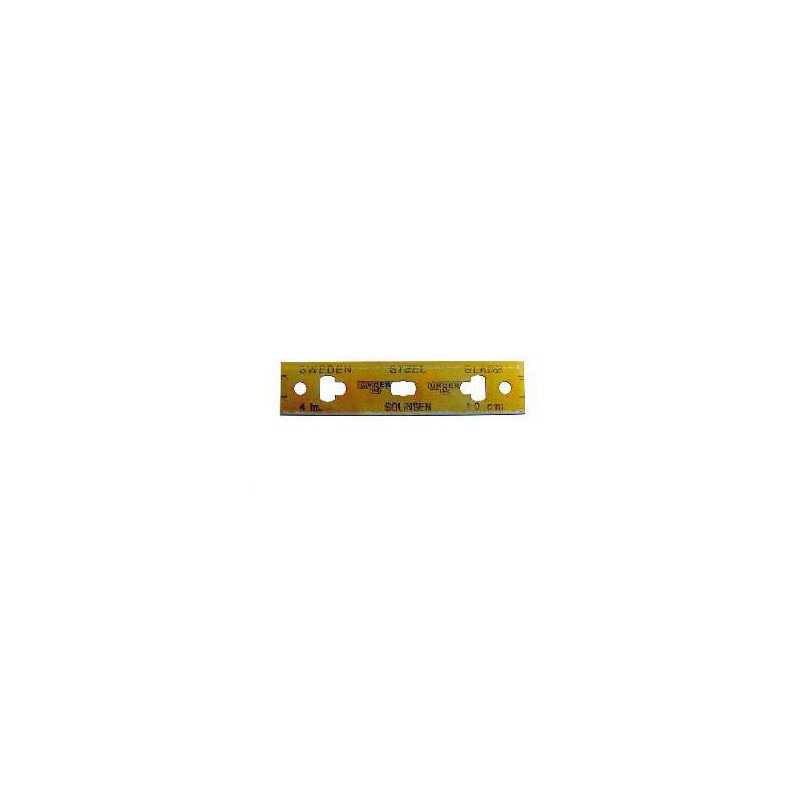 Lames de rechange TRIM 10cm (0.2mm)- Etui plastique de 25 lames