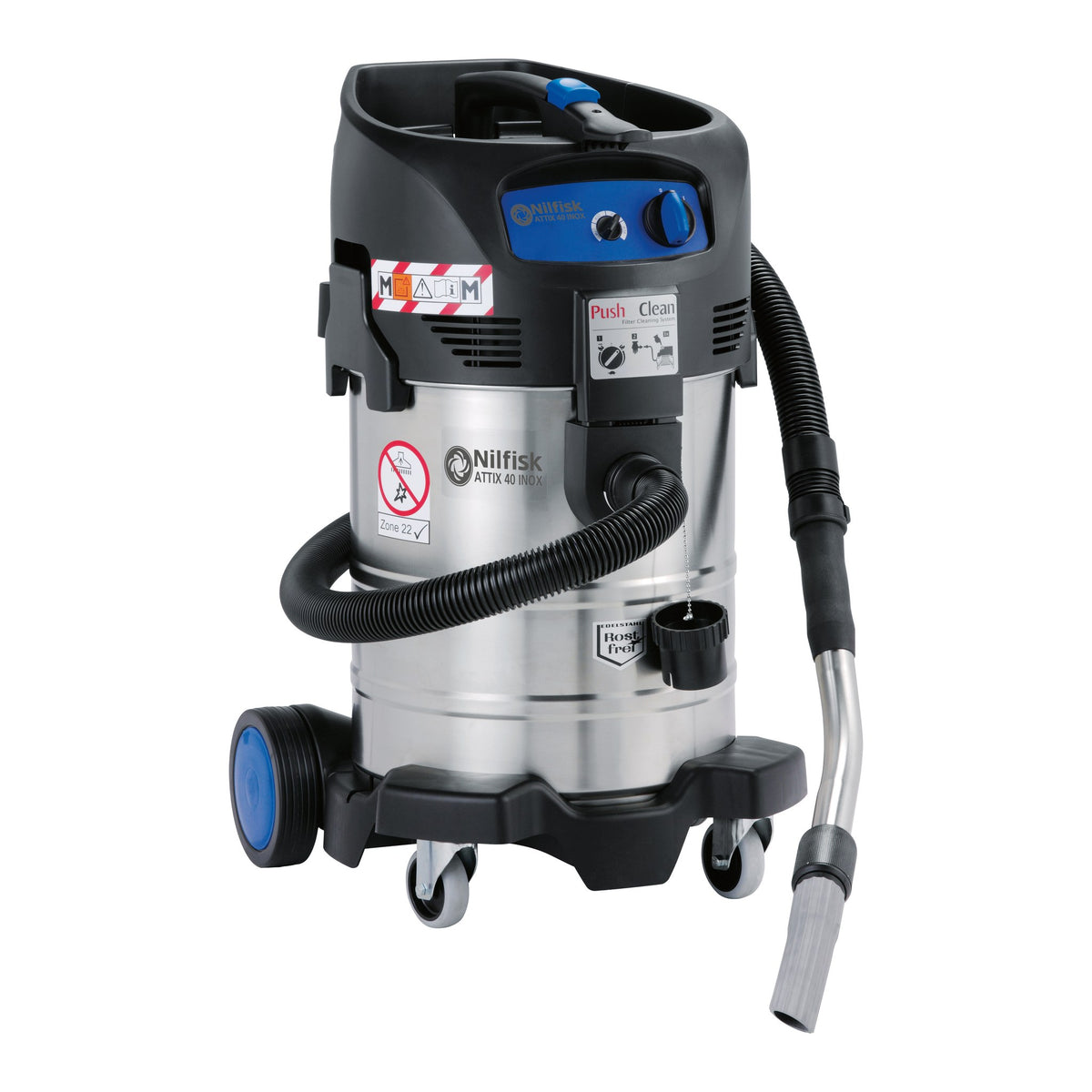 Aspirateur eau et poussière NILFISK ATTIX 40-0M PC TYPE22 EU