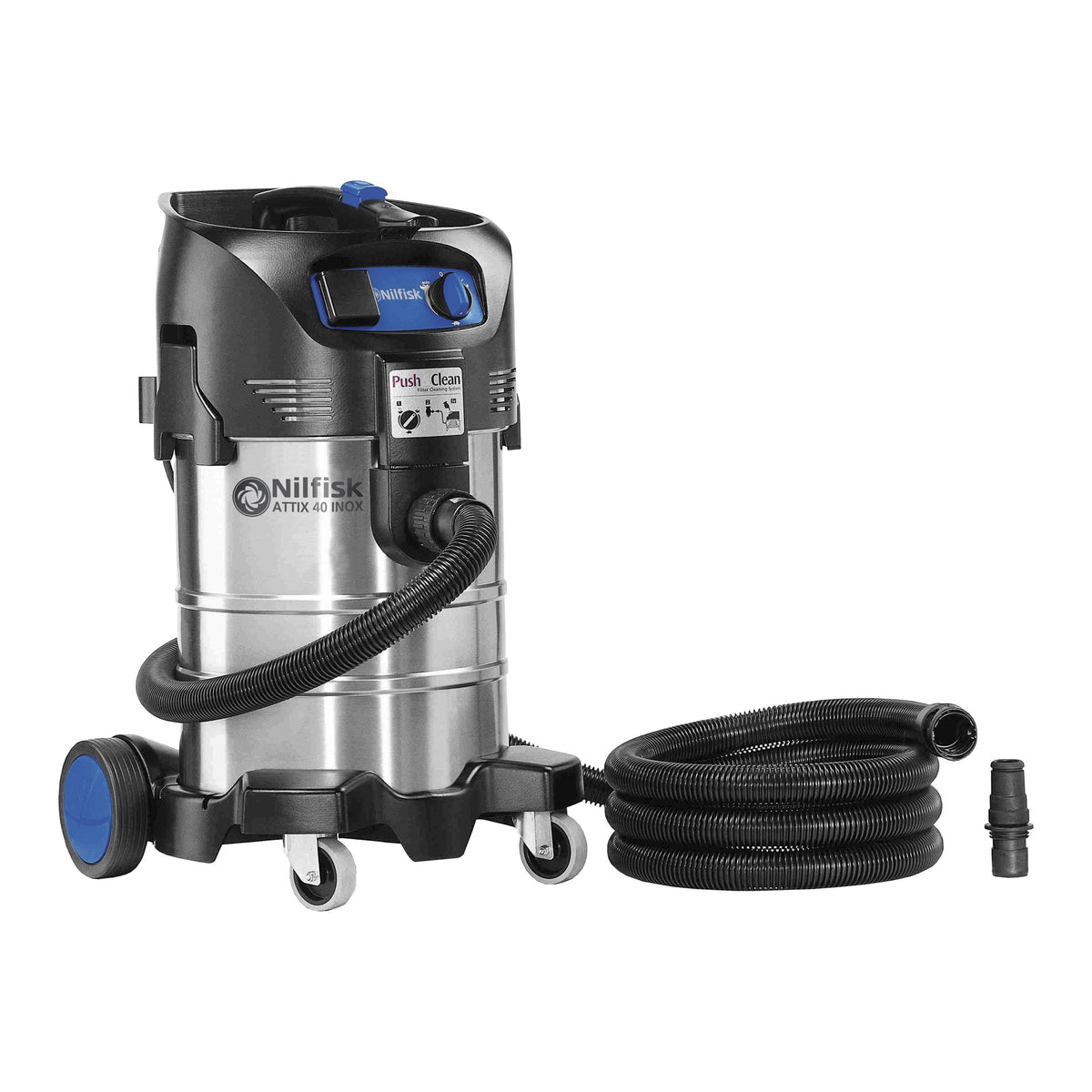 Aspirateur eau et poussière NILFISK ATTIX 40-21 PC INOX EU — vue 1