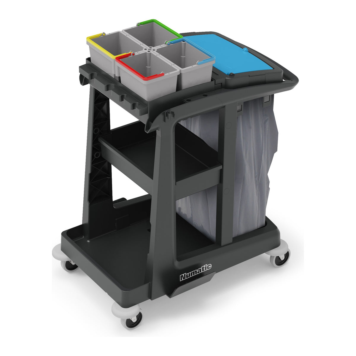 Chariot ménage ECO-MATIC 1 avec kit SRK21 (ex 129980 / 131433) – vue produit