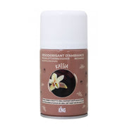 Boîtier aérosol recharge parfum Kassia chocolat vanille bois 250ml