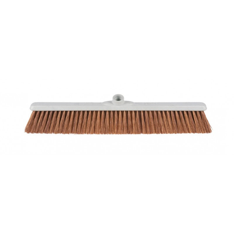 Balai professionnel Ecococo 60 cm monture douille inclinee plastique recycle