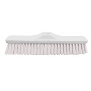 Balai polyester souple blanc 38cm monture PP Hemera