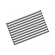 Détail lamelle caoutchouc Shore 60 barrette professionnelle 45 cm