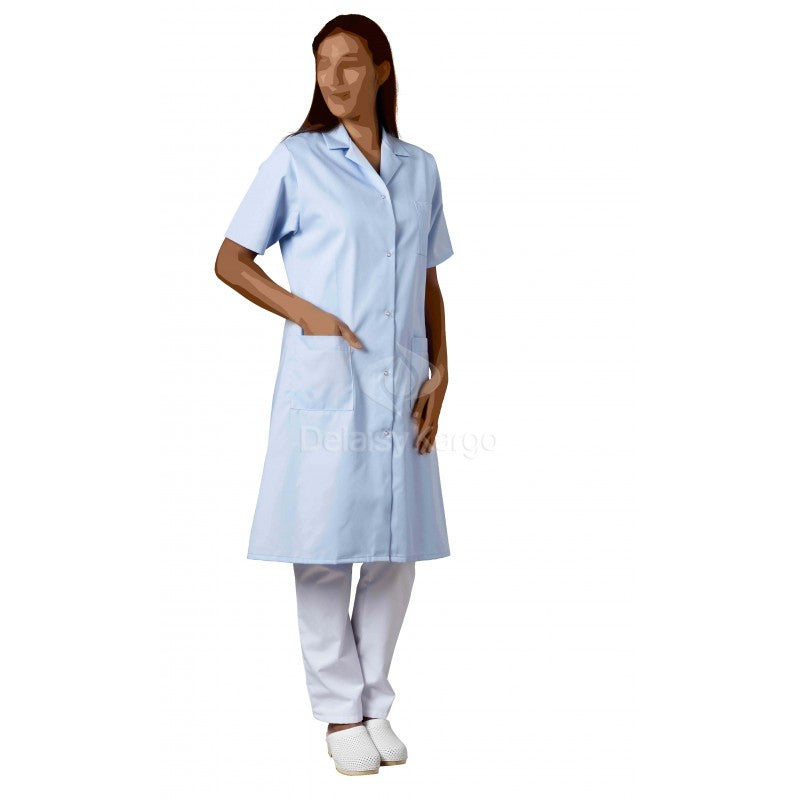 Blouse femme polycoton unie MADONNA MC (coloris voir cat. 0 à 6)