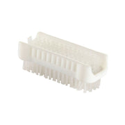 Brosse à ongles professionnelle double face nylon 80x35mm